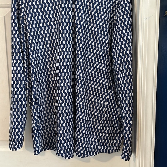 EP NY Long Sleeve GEO Print Zip Long Sleeve Polyester & Spandex Athletic Top XXL - Picture 3 of 9